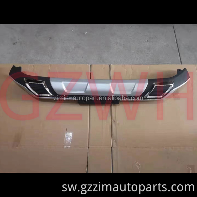 car accessories abs plastic front bumper guard for Dmax 2021